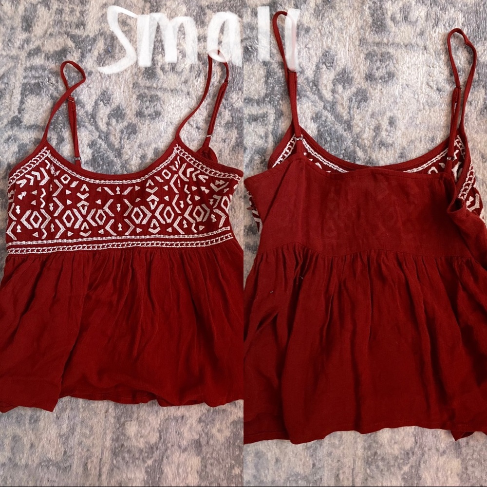 peplum tank top